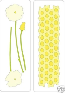AMAPOLAS Y PANAL CUTTLEBUG Provo Artesanales 2 x 6 ¡bonitos! - Imagen 1 de 1