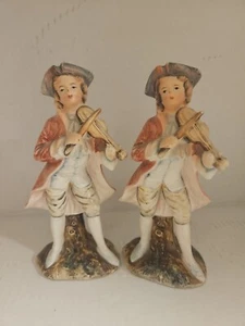 Vintage Violen Figurines Made In Japan - Picture 1 of 12