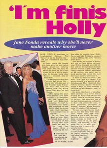Jane Fonda interview - TV Week - 25 February 1995- 2 pages - Picture 1 of 1