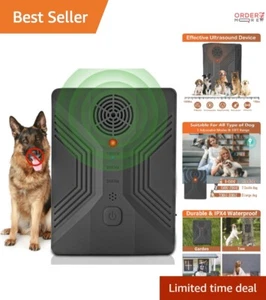 Ultrasonic Barking Device Waterproof 3 Modes 30FT Range Dog Training Stopper - Picture 1 of 9