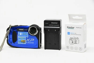 Cámara impermeable con zoom óptico FUJIFILM azul XP65 16MP 5X con 2 baterías (B8) Foto 1 de 4