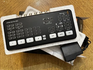 Blackmagic Design ATEM SDI Pro ISO Switcher w/ SDI Cables, Converter & Monitor - Picture 1 of 11