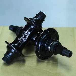 PROFILE RACING BMX ELITE FRONT + CASSETTE HUB BLACK IN USA - Picture 1 of 2