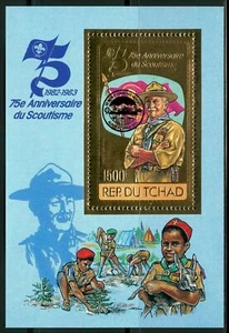 Mint S/S Scouts Scouting 1983 from Chad Tchad avdpz - Picture 1 of 1