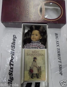 American Girl Samantha Collection Miniature Mini Doll 6" Book Historical - Picture 1 of 1