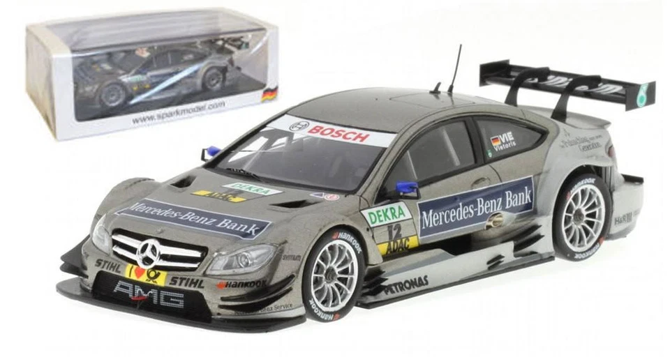 Spark SG054 Mercedes-Benz C-Coupe #12 DTM 2012 - Christian Vietoris escala 1/43 Foto 1 de 1