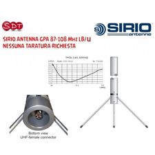 Sirio "Original" Antenna GP 87-108 MHZ LB / U No Calibración Solicitud