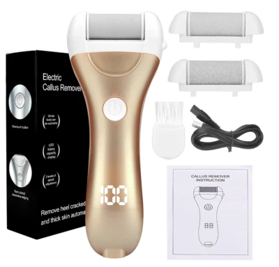 Rechargeable Electric Foot File Callus Remover Machine Pedicure Device Foot Care - Image 1 of 4