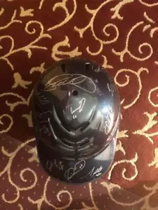 Team Auto'd PHILADELPHIA PHILLIES SIGNED HELMET In Person Schmidt Hernandez - Picture 1 of 5