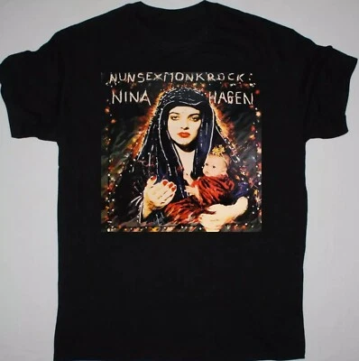 Nunsexmonkrock Nina Hagen T-Shirt Unisex Tee All Size S To 5XL - image 1 of 4