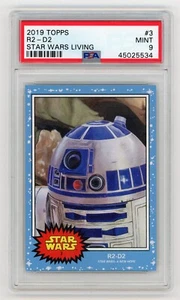 Star Wars Living Set R2-D2 2019 PSA 9 Card Number 3 A New Hope - Picture 1 of 2
