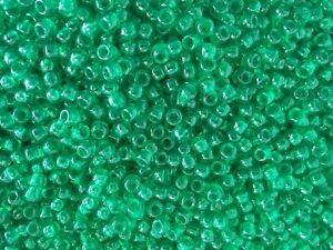 Christmas Green Transluscent Pony Beads Loose Plastic 9mm 50 100 250 500 1000