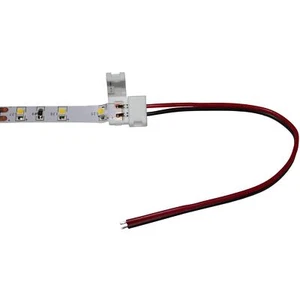 15cm LED Clip Verbinder mit Kabel für 8mm LED Streifen 13x5mm 2-Pin; einfarbig - Picture 1 of 1