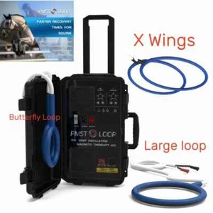 Portable PMST LOOP Horse Pemf Double Paddle X-wing Large Loop And Butterfly Loop - Picture 1 of 16