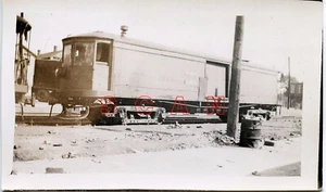 3G358 RP 1929 EAST MICHIGAN RAILWAYS EXPRESS MOTOR CAR #1939 AT DETROIT - Bild 1 von 2