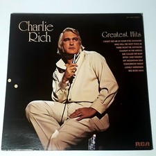Charlie Rich: Greatest Hit: RCA Victor 1975 Vinyl LP Album Compilation (Country)