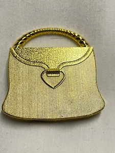 Small Plastic Purse shaped compact MIrror - Picture 1 of 2