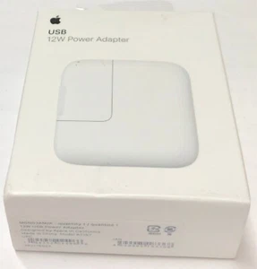 Apple MGN03AM/A 12W USB Power Adapter for iPad/iPhone - White - Picture 1 of 4