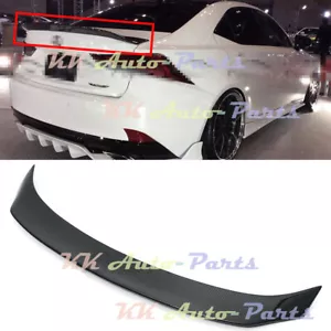 Alerón trasero deportivo de fibra de carbono para 2014 UP LEXUS IS250 IS300 F labio ala - Imagen 1 de 10