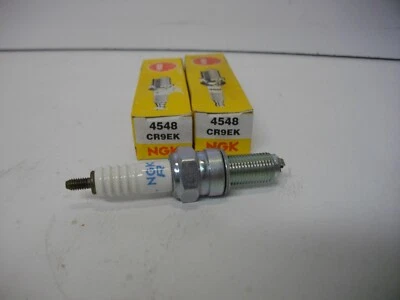 NGK CR9EK / 4548 spark plug pack of 2 each outboard marine boat - Image 1 of 3