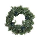 Green Pine Christmas Advent Wreath Candle Holder 12 Inch