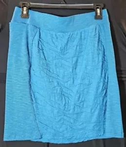 Toad & Co Sama Sama Women's Peacock Blue Skirt, Size Small, EUC!!! - Picture 1 of 3