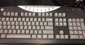 Gateway Multimedia Computer Keyboard SK-9920 Wired PS/2 2009 Multi-Function - Picture 1 of 6