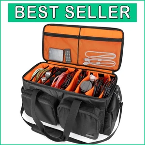 Durable DJ Gear Organizer with Detachable Shoulder Strap - 23.6 x 11.8 in. - Picture 1 of 9