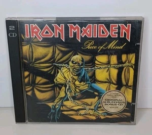 IRON MAIDEN Piece of Mind 2 CD deluxe edition with bonus disc Limited Edition  - Picture 1 of 13