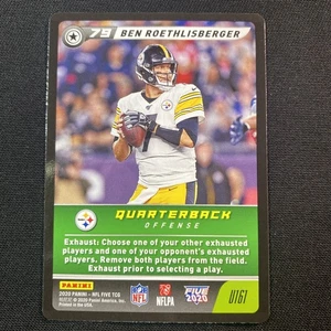 Tarjeta NFL Five Ben Roethlisberger 2021 #C62 - Imagen 1 de 2