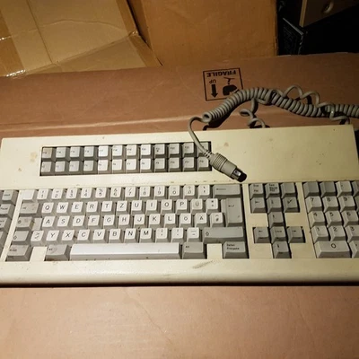 IBM COMPUTER TASTATUR VINTAGE - 5 POL STECKER - Bild 1 von 3