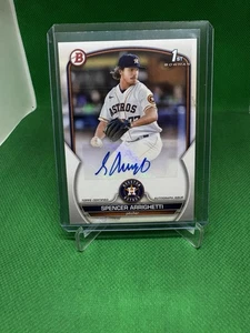 Spencer Arrighetti 2023 Bowman 1st Auto - Bild 1 von 2
