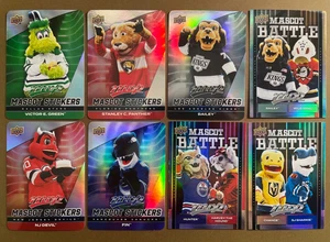 2025-26 UPPER DECK MVP MASCOT STICKERS & MASCOT BATTLES YOU PICK LIST MS & MB - Bild 1 von 10