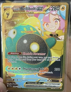 Ionos Bellibolt EX 188/159 Sv09 Journey Together Gold Secret Rare NM-M - Picture 1 of 2