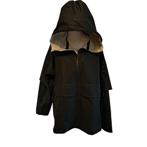 Lululemon Into The Drizzle 1/2 Zip Giacca Impermeabile Nero S/M Impermeabile - Foto 1 di 3