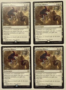 Amazing Alliance Play Set of 4 - Marvel's Spiderman: Legal-Eternal MTG SDCC 2025 - Picture 1 of 2