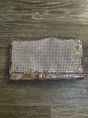 Baguette Rose Vintage Metallic Shoulder Bag - Image 1 of 4