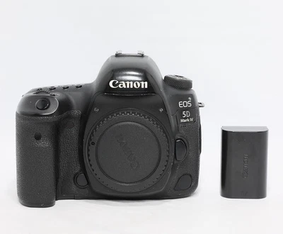 [ Very good ] Canon EOS 5D Mark IV 30.4MP Digital SLR Camera Body w/ Battery - Image 1 of 4