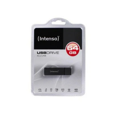 USB and Micro USB Memory Stick INTENSO ALU LINE 64 GB Anthracite 64 GB USB st - Image 1 of 2