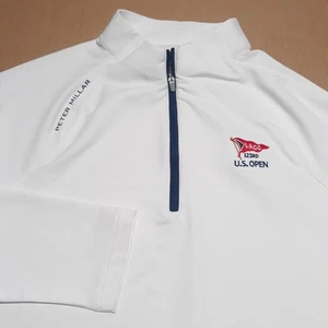 Peter Millar LA Country Club LACC 123rd US OPEN Men's L Golf 1/4 Zip Pullover - Picture 1 of 13