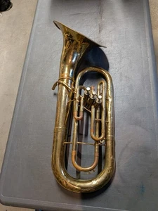 FE Olds Ambassador 3 Valve Baritone Horn  Serial # 458628 Read Description  - Picture 1 of 24