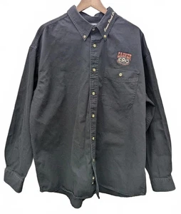 Casner Ranch Co. Pferdetraining Herren Western Langarm Stickerei schwarz Hemd - Bild 1 von 9