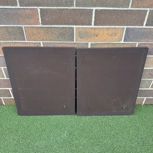 Pair Vintage JBL C36 Speaker Grills W/ Badges - Picture 1 of 4