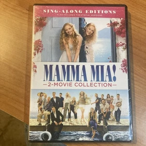 Mamma Mia! 2-Movie Collection (DVD) Sing Along Edition NEW SEALED - Picture 1 of 2