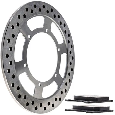 Kit de pastilhas de rotor de freio dianteiro direito NICHE para Yamaha 1FK-W0046-01-00 semi metálico - Imagem 1 de 4