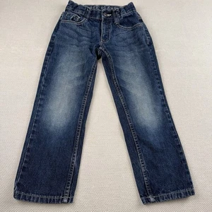 Free Planet Straight Legged Dark Denim Wash, Jungen Größe 6 Jeans. Schrittlänge 19 Zoll - Bild 1 von 12