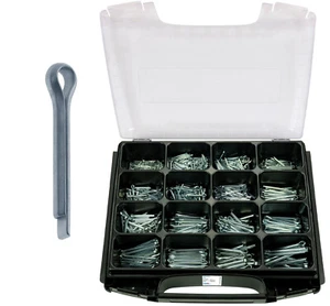 FRANTOS i-BOXX DIN 94 Splinte Sortiment 1050tlg. Sicherungsstifte Splintstifte - Bild 1 von 21