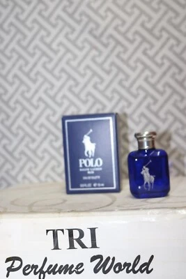 Polo Blue de Ralph Lauren Eau de Toilette Splash 0,5 fl. oz. Viaje tamaño bolsillo Foto 1 de 2