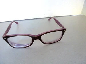 Ray-Ban Brille Brillengestell RB5228 2126 Schwarz Lila Eckig 53-17-140 Sehstärke - Bild 1 von 13