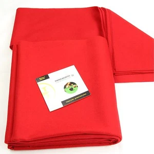 Juego de cama y cojín Hainsworth CLUB para mesa de billar de 7 pies Reino Unido - ROJO - Imagen 1 de 3